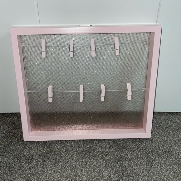 3/$45 Pink Glitter Photo Frame - Picture 1 of 2